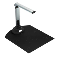 12MP USB Document Camera for Teachers Laptop A4 Size Portable Book Document Scanner with Soft Base File HD Camera