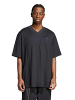 เสื้อยืดผู้ชาย Front 3-Stripes รุ่น JD2301 สี Black