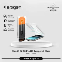 Spigen Tempered Glass Samsung Galaxy Z Fold 7 Glass tR EZ Fit Pro HD 9H Clear Anti Gores Scratch