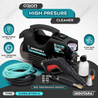 Alat steam cuci motor & mobil Jet Cleaner - Orion SUPERJET100S Silent - Onyx Black