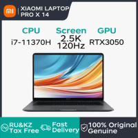 Xiaomi Laptop Xiaomi Pro X 14 2.5K 120Hz Core i7-11370H 16GB 512GB/1TB/2TB SSD RTX3050 Notebook PC Laptops