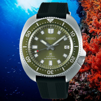 【SEIKO 精工】PROSPEX系列 防水200米 海龜 潛水機械腕錶 SK044 禮物推薦 畢業禮物(SPB153J1/6R35-00T0G)