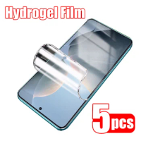 5PCS Hydrogel Film For Samsung Galaxy S24 S23 S22 S21 S20 Note 20 Ultra A54 A14 5G Screen Protector for Samsung Note 10 S10 Plus