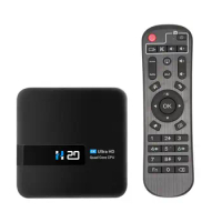 H20 4K Media Player Surround Sound Digital Player RAM 1GB ROM 8GB For Android 10.0 TV Box Ultra High Frequency CPU