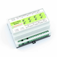 Denkovi 1-Wire 8通道繼電器模塊板 Based on Dallas DS2408 chipset, DIN Rail Box 12VDC [2美國直購]