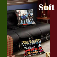 Sarung Kusyen Muzik, R-Radiohead Pancaragam Rock, Sarung Bantal Baling, Untuk Sofa dan Kereta, Hadia