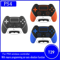 Wireless Gamepad For PS4 Controller Bluetooth Vibration Joystick For PS4 Game Console Pad For PS4 Slim PS4 PRO 6 six-axis macro