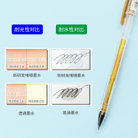 東京書寫 UNI三菱中性筆UM-100藍黑紅色學生考試用水筆簽字筆