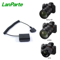 LanParte D-tap FZ100 Fixed Voltage Dummy Battery Pack for Sony A9 A7R3 A73 Camera