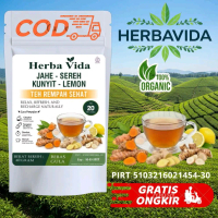 Teh Jahe Sereh Kunyit Lemon isi 20-30