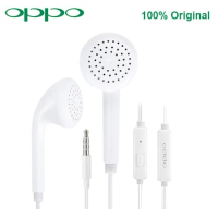 Original OPPO R9 earphones In-Ear with 3.5mm Plug Wire Controller Earphone send gift for OPPO R15 OPPO Find X F7 F9 OPPO R17