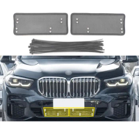 Car Front Grill Net Head Engine Protect Anti-insect for Bmw X5 G05 2019 2020 2021 2022 2023 2024 Water Tank Net Cover Kit Auto