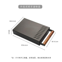 （咖啡用品與配件）爆款！下殺 配件  咖啡敲渣桶方便使用咖啡渣粉渣筒 咖啡機配件渣桶拉桿式 2bYi