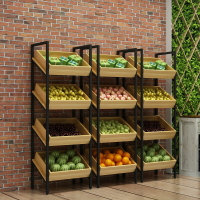 楓林宜居 水果貨架零食展示架蔬菜儲藏架超市果蔬架水果店多層組合商超貨架