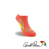 【Arnold Palmer】霓虹隱形襪-橘紅(船型襪/女襪/隱形襪)