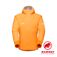 【Mammut 長毛象】Rime Light IN Flex Hooded Jacket 輕量機能化纖連帽外套 深輻射黃/深切達乳酪 男款 #1013-02150