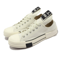 Converse 帆布鞋 DRK STAR OX 男鞋 女鞋 白 黑 加長鞋舌 聯名款 Rick Owens 海外限定 A00134C