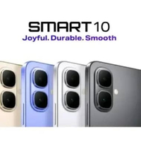 HP infinix smart 10 ram 4/64 new garansi resmi 1 tahun 4/64 Gb