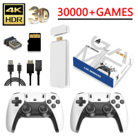 [Brand-New]4K Pro Game Stick 64G 30000  Video Game Console 2.4G Double Wireless Controller 4K R Game