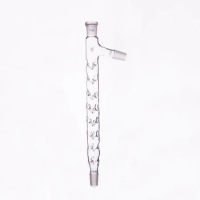 Wechsler Fractionation Column,L. 100mm/200mm/300mm/400mm/500mm,Joint 19/26,Spike-shaped fractionating tube with branch plug