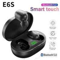 E6S TWS Bluetooth 5.3 Earphones Sports Headset Wireless In-Ear Gaming Low Latency Dual Mode Music Headphones New for allphones