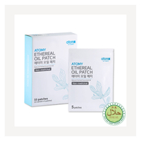 SHIPS FAST Atomy Ethereal Oil Patch 1 pack - 5 patches 艾多美 精油 贴布 koyok pain relieve essential oil ex