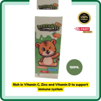 CDZ ImmuPro Natural Orange Juice | 120ML | EXP:05/28 | Vitamin C | Vitamin D | Zinc | Immune System 