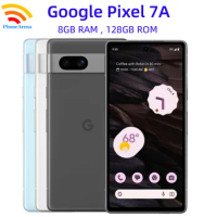 Google Pixel 7A 128GB ROM 6.1" OLED 8GB RAM NFC Google Tensor G2 eSIM Octa Core Unlocked Android Pixel7A Original Mobile Phone