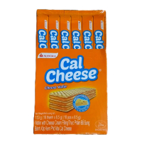 Mayora Cal Cheese - Bánh Xốp Kem Phô Mai Cal Cheese 153g (18 Thanh x 8.5g)