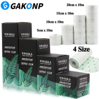 EMALLA 10M Waterproof Tattoo Bandage Roll Sizes 5/10/15/20CM Protective Breathable Tattoo Film Aftercare for Tattoo Accessories