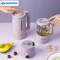 DAEWOO Food Blender Double Cup Food Mixer Multifunctional Smart Switch Menu Food Processor 600ML Health Cup OLED Display Menu