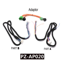 PUZU PZ-AP020 Car DSP Amplifier Modify cable Adaptor+Universal wire for Mazda /cadillac/Buick/Renault/Land Rover/Chevrolet Bose