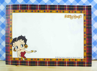 【震撼精品百貨】Betty Boop_貝蒂~信封-紅格框
