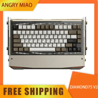 Angry Miao DRY STUDIO Black Diamond75 V2 Mechanical Keyboard Wireless Bluetooth Linear Switch Game M