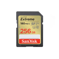 【SanDisk 晟碟】Extreme SDXC UHS-1 V30 256GB記憶卡(台灣代理商貨)