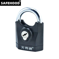 Alarm padlock anti-theft lock waterproof anti-rust anti-pick lock household safety disc brake lock car lock warehouse door lock
