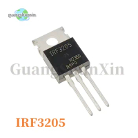 10PCS IRF3205 IRF3205PBF inline TO-220 N channel field-effect transistor inverter with good quality
