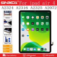 AAAAA+++ 10.9" LCD For iPad Air 4 Air4 A2316 A2324 A2325 A2072 LCD Display Touch Screen Digitizer Assembly for iPad Pro 10.9 LCD