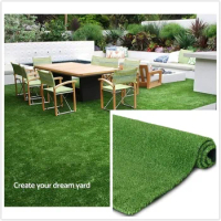Artificial Grass Mat, Artificial Grass Landscape for Decoration, Artificial Turf for Dogs with Drainage Holes