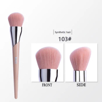FB103 Blush High Gloss Facial Foundation Make up Brush Face Blush Cream Brush Fashion Fenty Style Contour Blush Beauty Tool