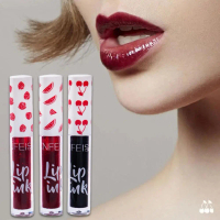 Tinta bibir Bright Water kalis air, tahan lama, tidak melekat pada cawan, melembapkan, 4.5 ml, gincu