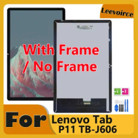 Tested 11" For Lenovo Tab P11 TB-J606F TB-J606L J606 J607 J617 LCD Display Touch Screen Digitizer Assembly Panel Replace