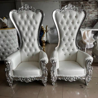 Hot Selling Wholesale King And Queen Throne Chairs For Rental Wedding Party