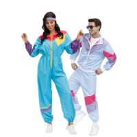 Halloween Carnival Party 70s Retro Nostalgic Hippie Disco Dancing Costume