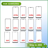 Front Outer Touch Screen Glass Lens For Samsung Galaxy A10S A11 A20E A20S A21 A21S A30S A31 A40S A41 A50S A51 A70S A71