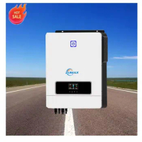 ZUMAX 10.2KW 8.2KW Hybrid Solar Inverter 48V 230V On Grid Off Grid Pure Sine Wave Inverter Built-in 