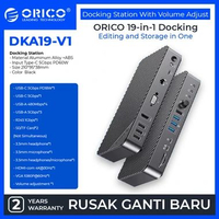 ORICO 19-in-1 Type-C Desktop Docking Station to 4K HDMI-compatible VGA 3.5mm Audio RJ45 PD USB 3.0 H