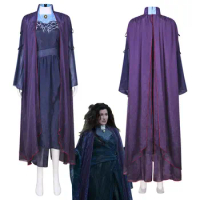 Mentor Agatha Harkness Cosplay Costume Dresses Halloween Party Outfits