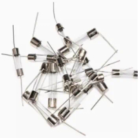 100PCS 5*20mm Axial Glass Fuse Fast Blow 250V With Lead Wire 5*20 F 0.5A/1A/2A/3A/3.15A/4A/5A/6.3A/8A/10A/12A/15A The fuse tube
