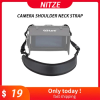 Nitze Adjustable Quick Release Comfy Camera Shoulder Neck Strap for Nikon Z6 Z7 P1000 D7500 D5600 Canon EOS R 5DM4 80D 77D 70D